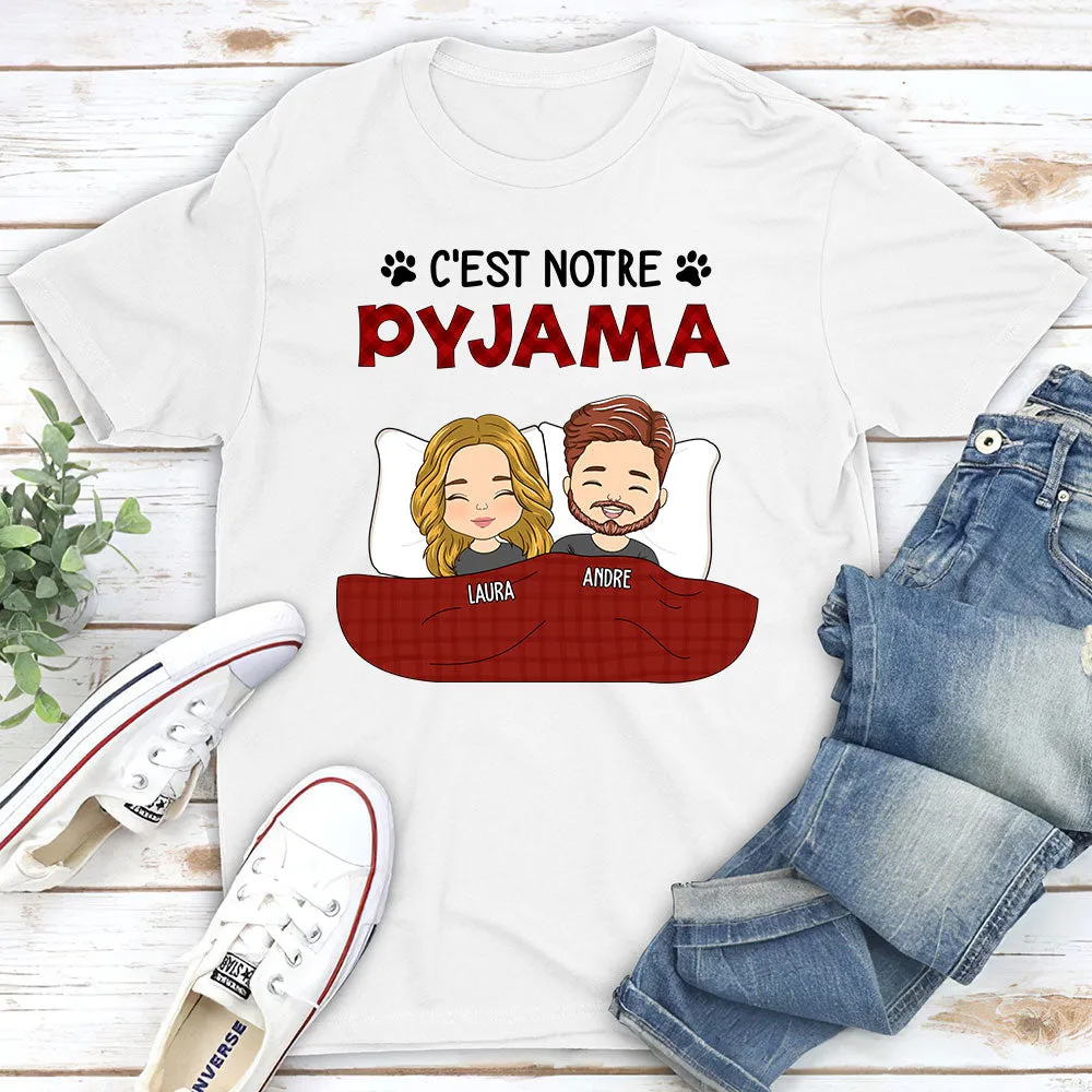 T-shirt Personnalisé - C‘est Mon Pyjama 3