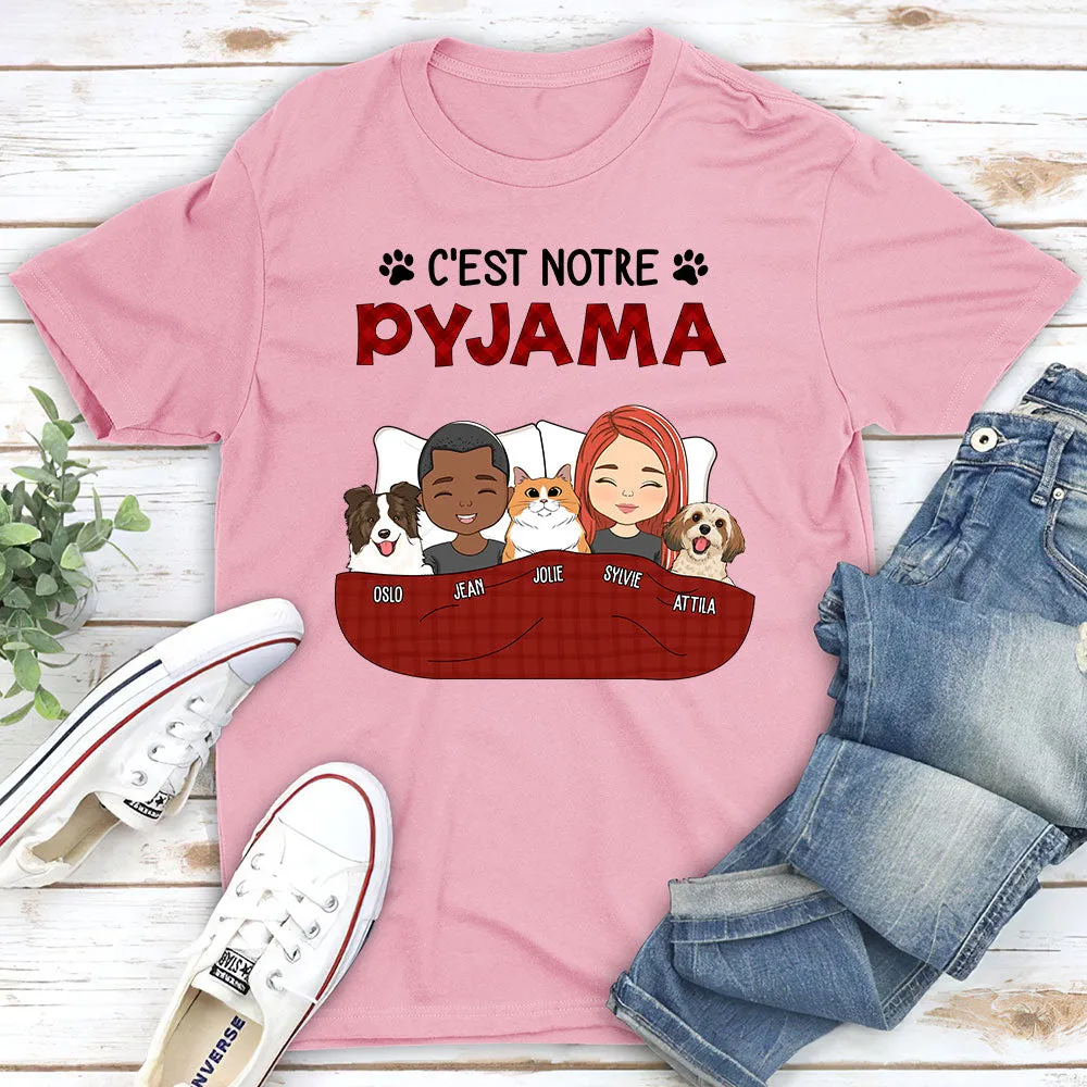 T-shirt Personnalisé - C‘est Mon Pyjama 3