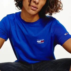 T Shirt Tommy Hilfiger bleu avec logo Tommy Jeans