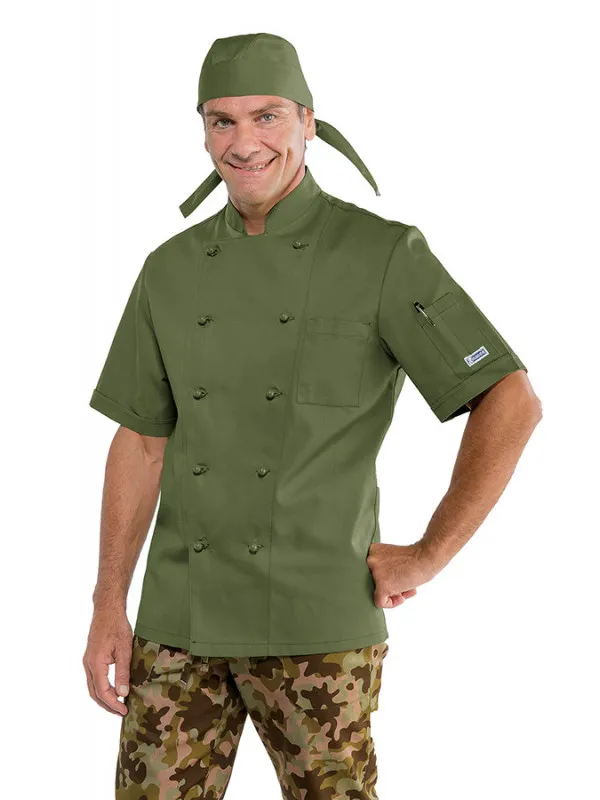 Veste de cuisine Vert militaire