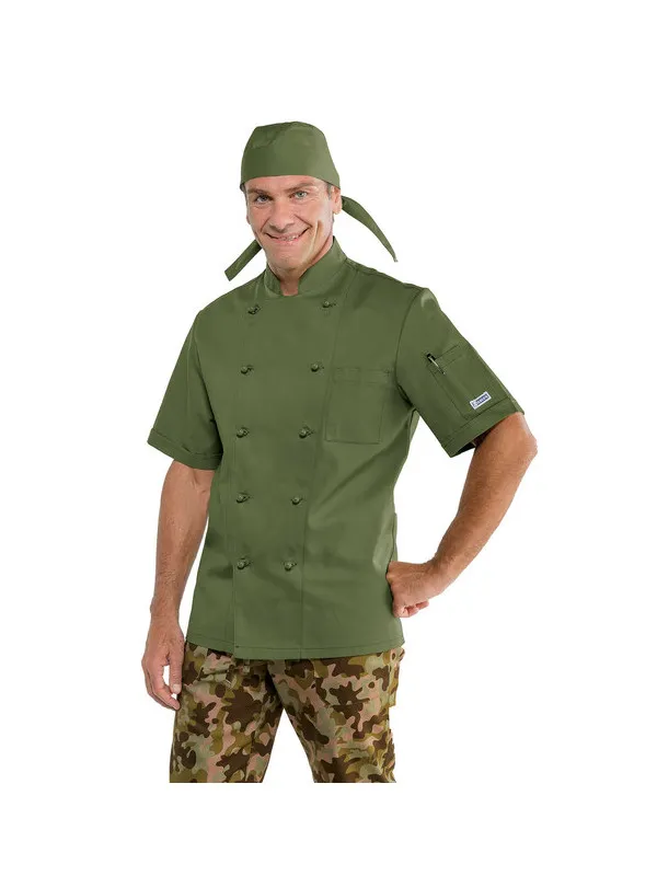 Veste de cuisine Vert militaire