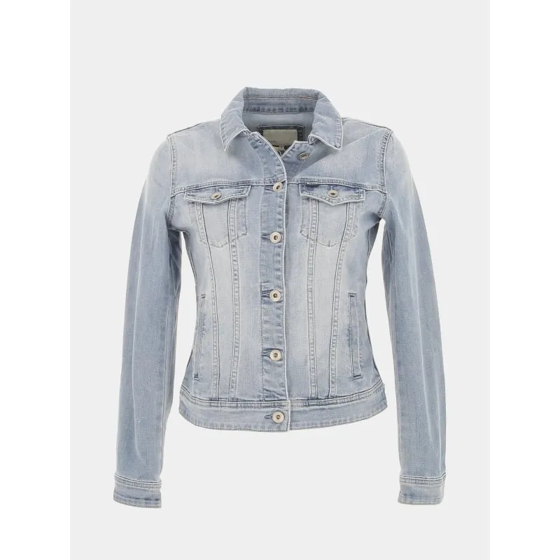 Veste en jean bleu femme - Salsa | wimod