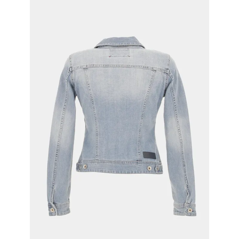 Veste en jean bleu femme - Salsa | wimod