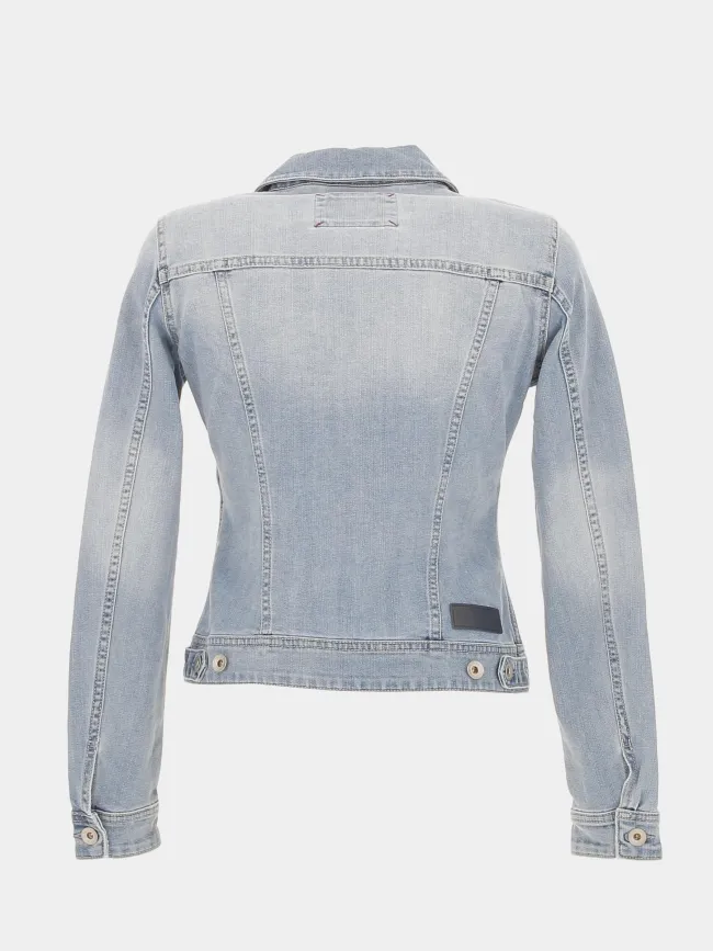 Veste en jean bleu femme - Salsa | wimod