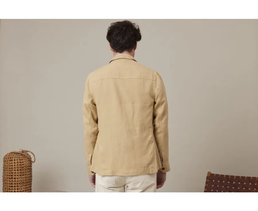 Veste saharienne homme Beige Jalbert