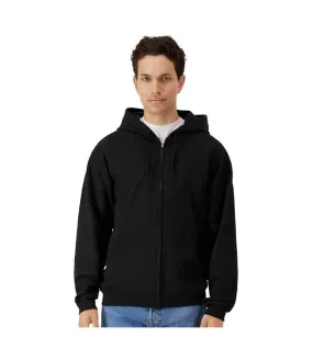 Veste à capuche softstyle homme noir Gildan